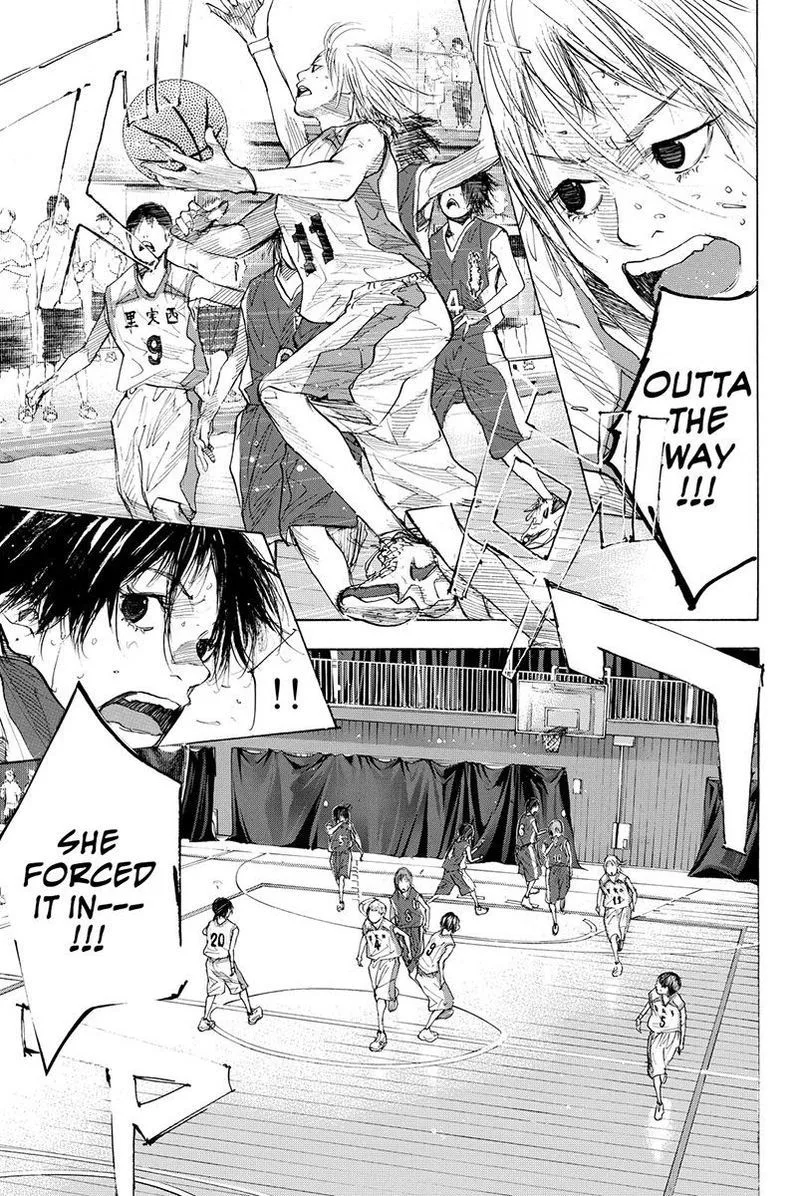 Ahiru no Sora Chapter 161 page 35