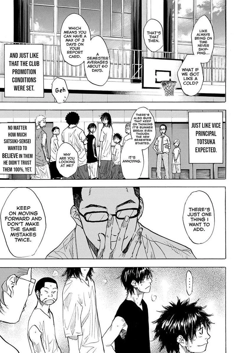Ahiru no Sora Chapter 165 page 17
