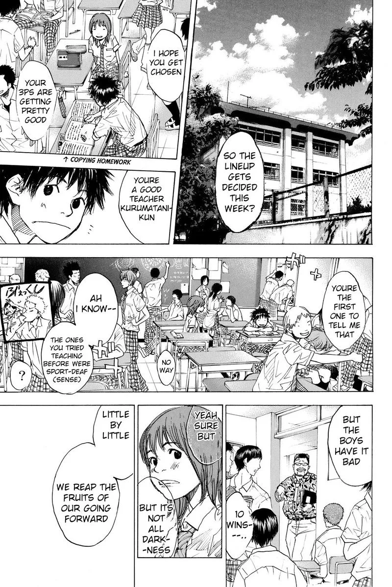 Ahiru no Sora Chapter 166 page 27
