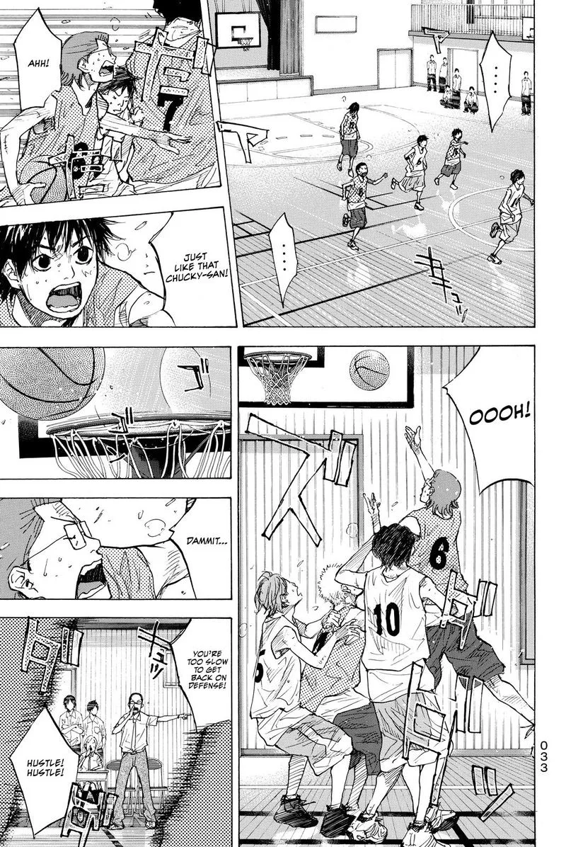 Ahiru no Sora Chapter 166 page 35