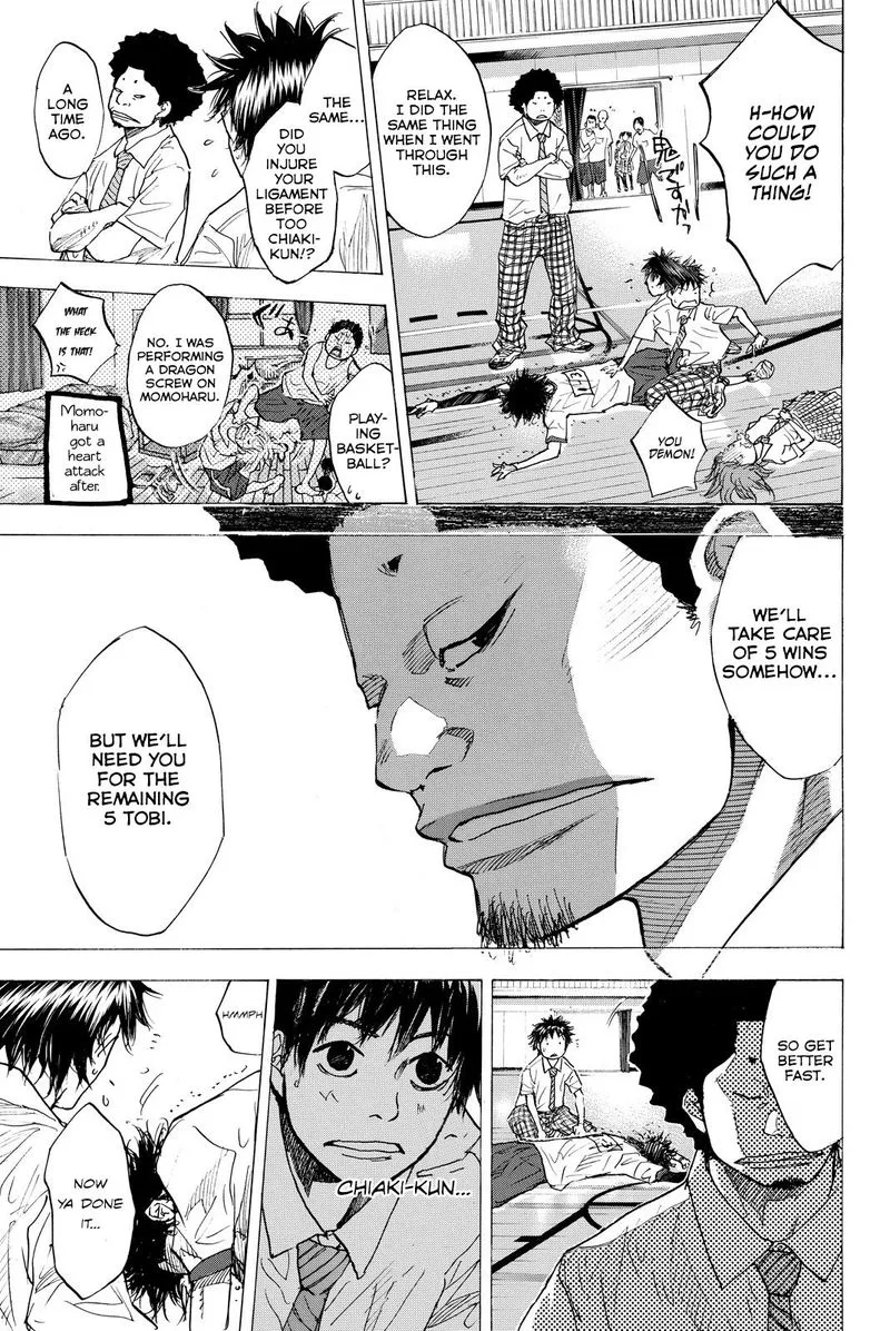 Ahiru no Sora Chapter 166 page 33