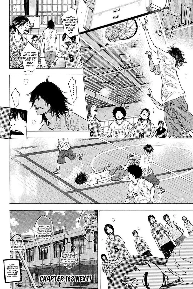 Ahiru no Sora Chapter 167 page 16