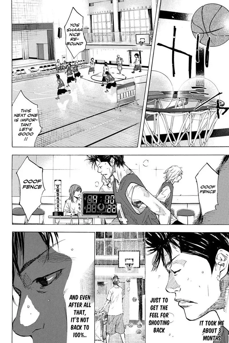 Ahiru no Sora Chapter 169 page 34