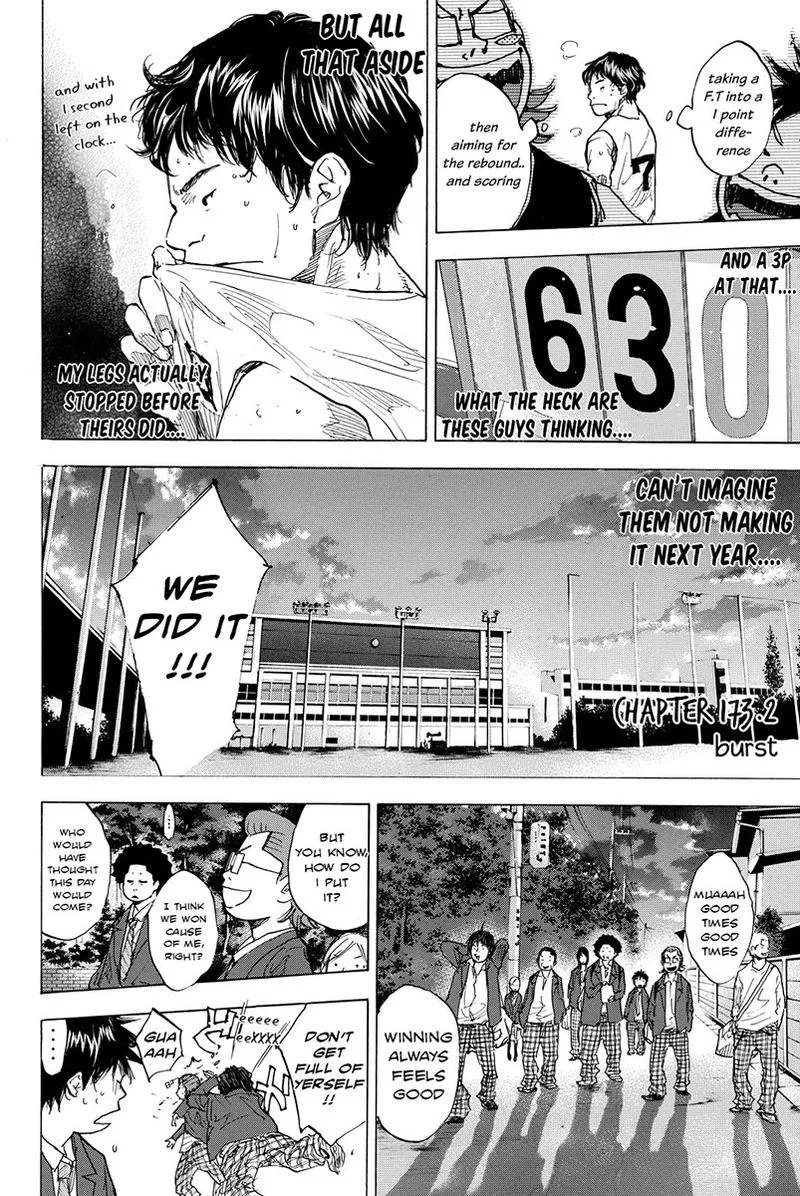 Ahiru no Sora Chapter 173 page 16