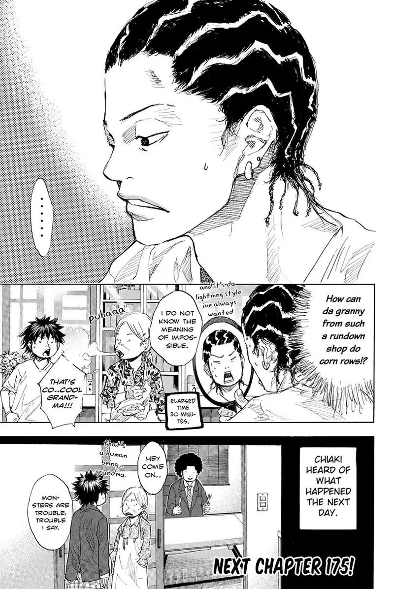 Ahiru no Sora Chapter 174 page 17