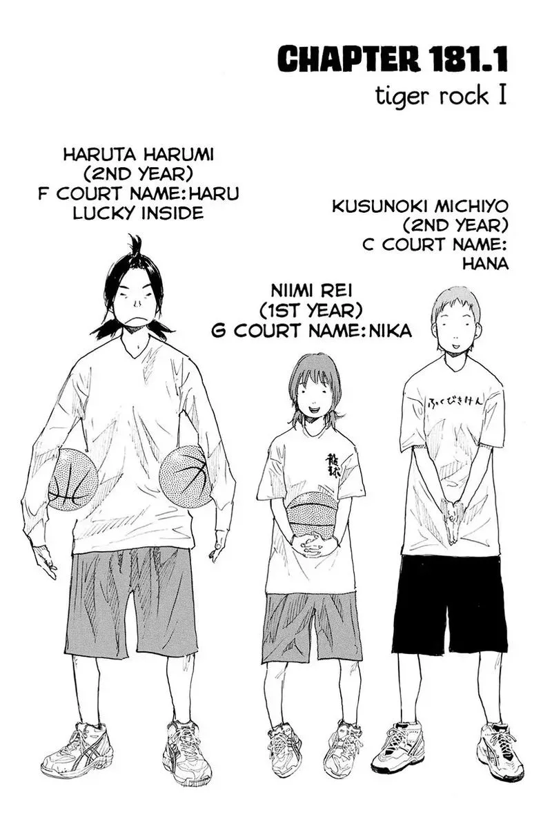 Ahiru no Sora Chapter 181 page 1