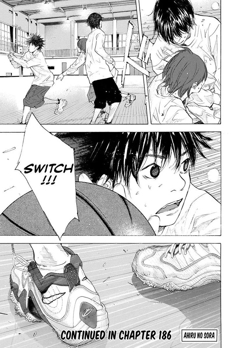 Ahiru no Sora Chapter 185 page 19