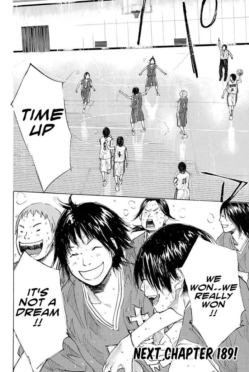 Ahiru no Sora Chapter 188 page 33