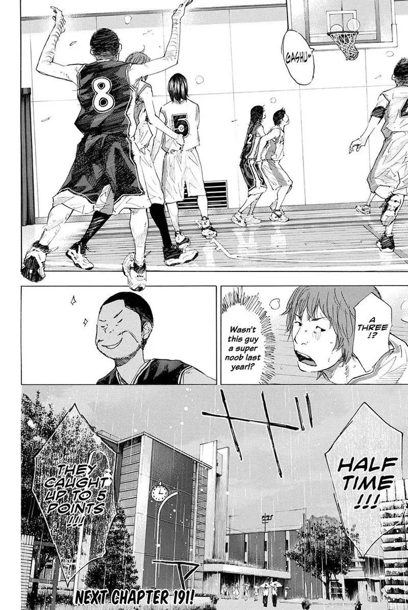 Ahiru no Sora Chapter 190 page 18