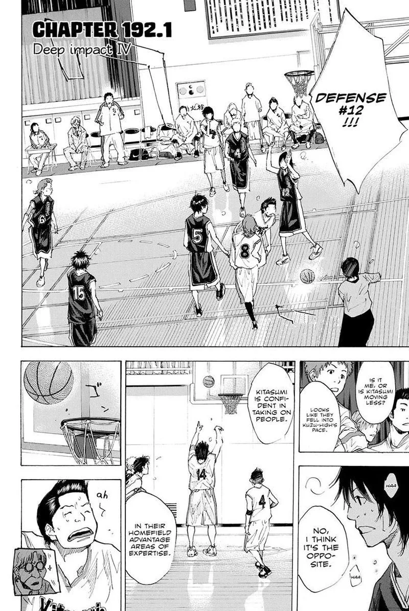 Ahiru no Sora Chapter 192 page 1