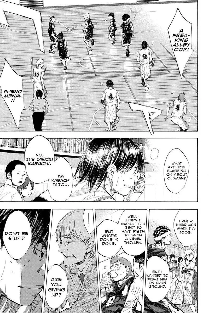 Ahiru no Sora Chapter 192 page 35
