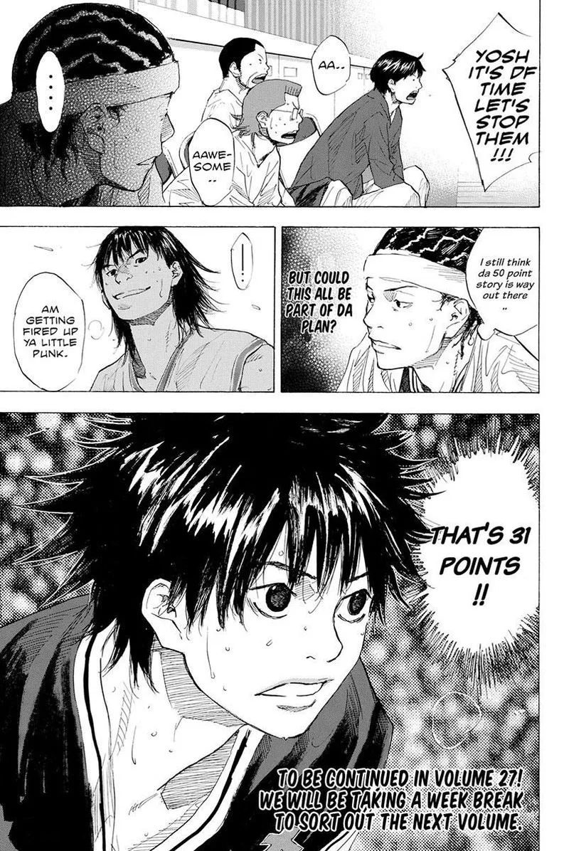 Ahiru no Sora Chapter 193 page 15