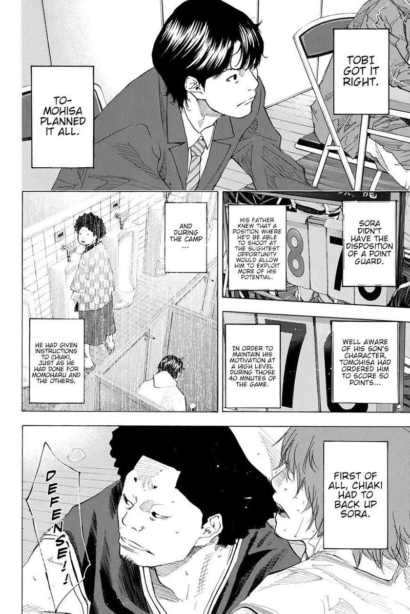Ahiru no Sora Chapter 193 page 18