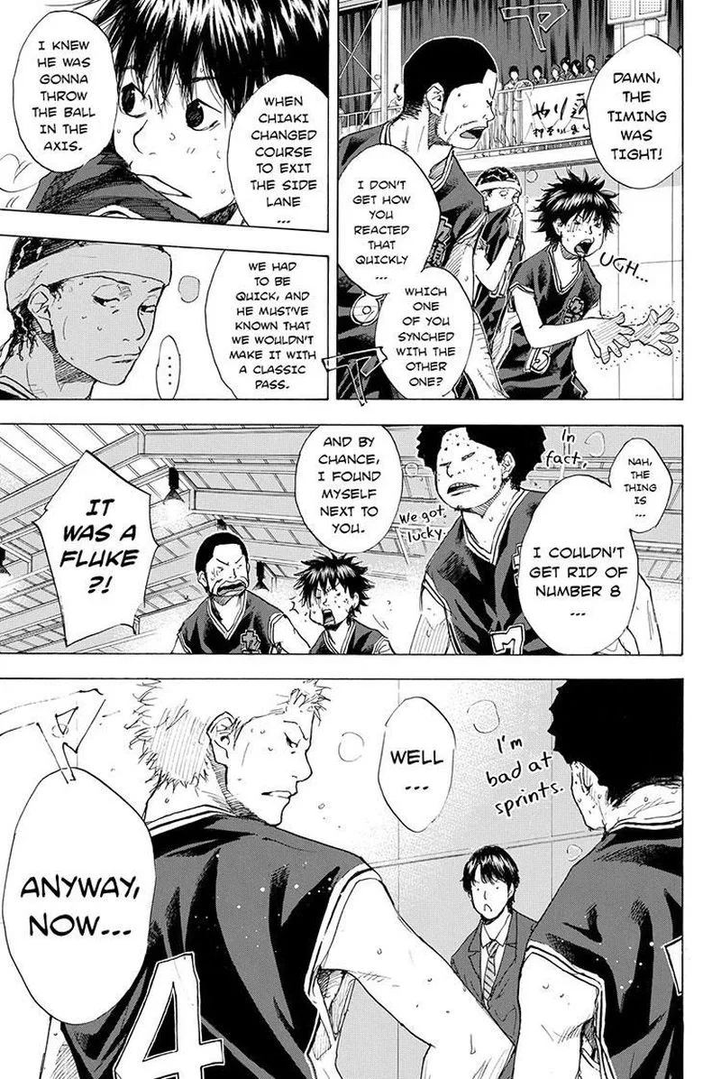 Ahiru no Sora Chapter 195 page 19