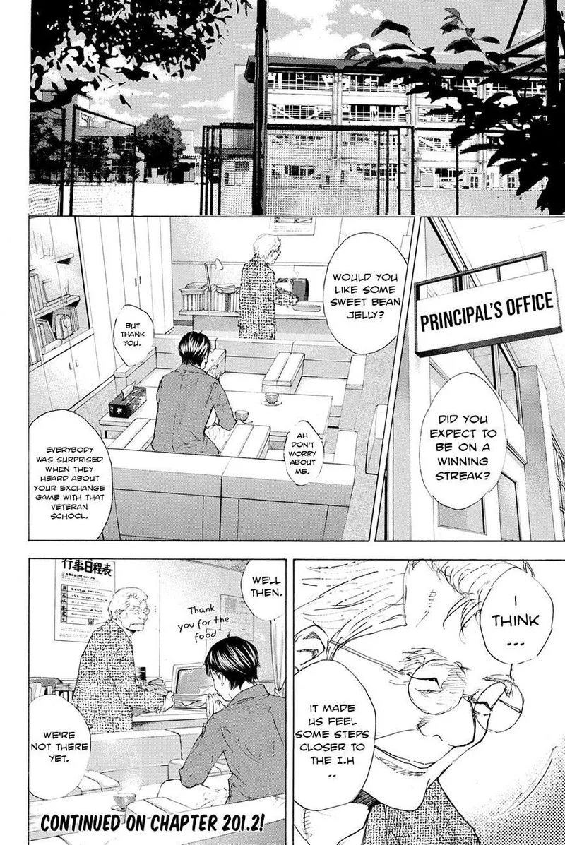 Ahiru no Sora Chapter 201 page 18