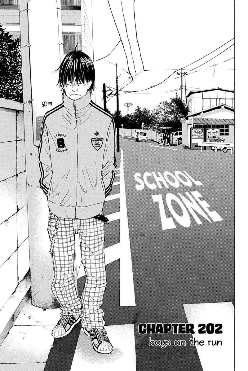 Ahiru no Sora Chapter 202 page 1