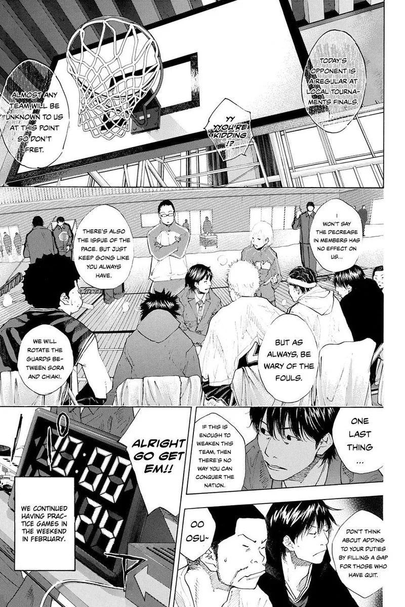 Ahiru no Sora Chapter 203 page 13