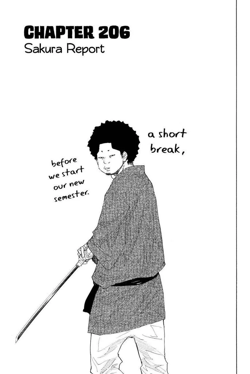 Ahiru no Sora Chapter 206 page 1