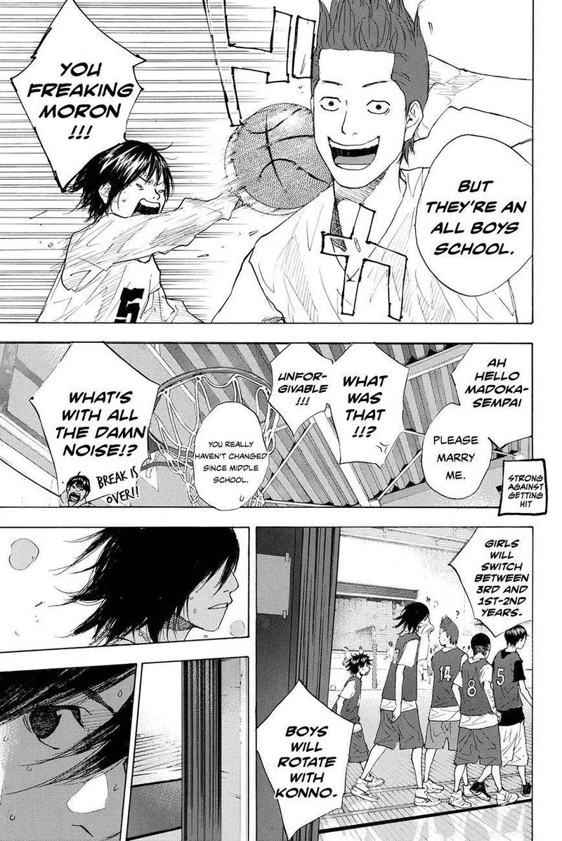 Ahiru no Sora Chapter 208 page 15