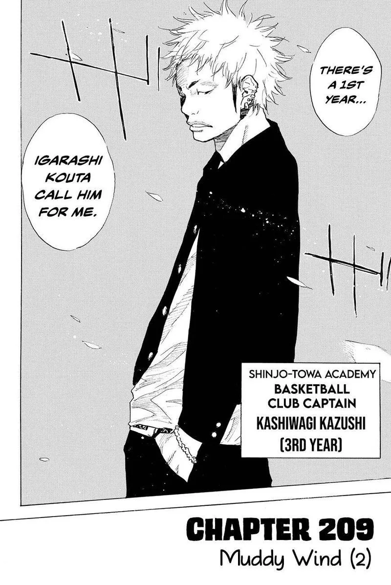 Ahiru no Sora Chapter 209 page 1