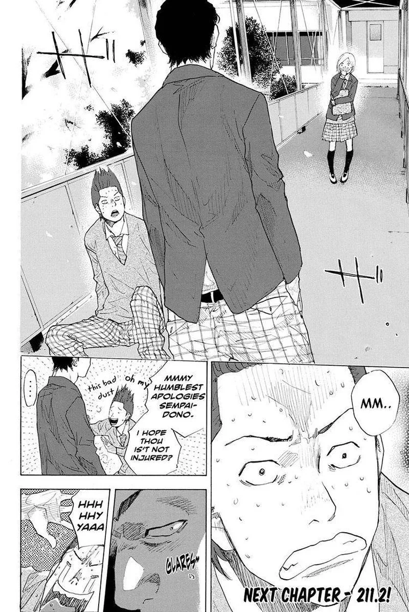 Ahiru no Sora Chapter 211 page 18