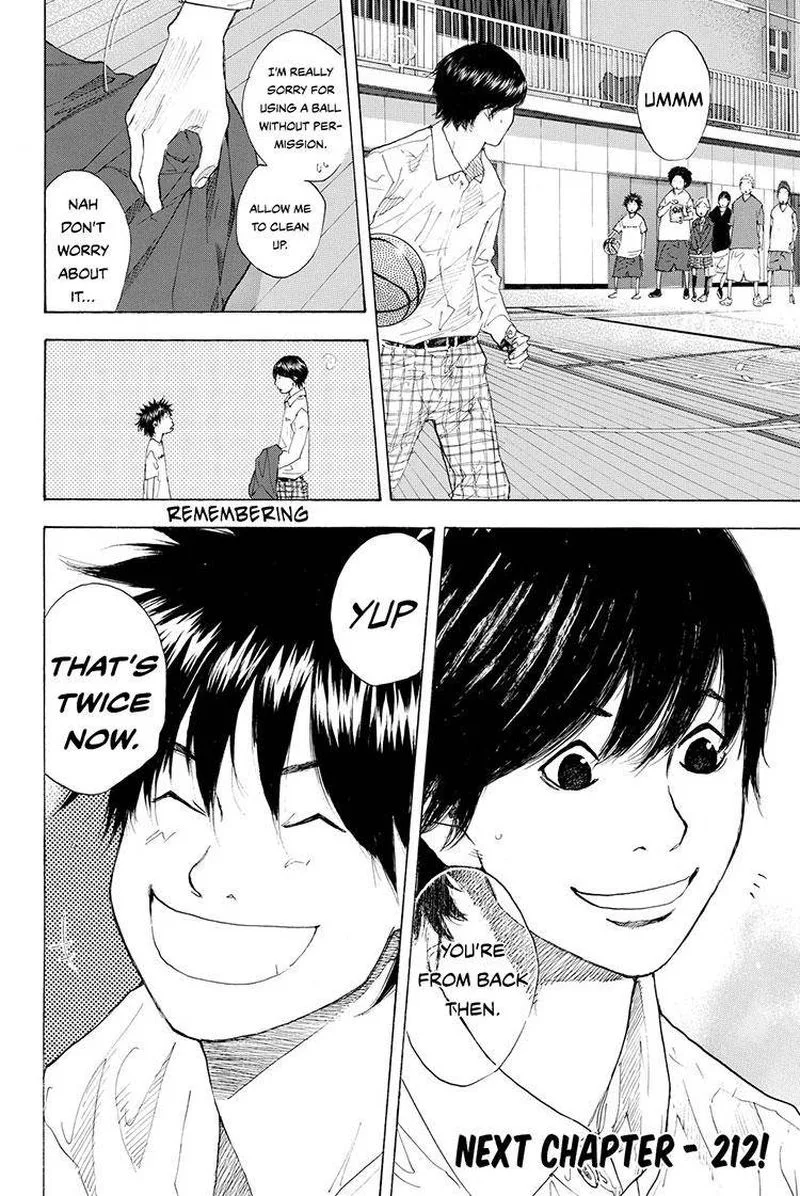 Ahiru no Sora Chapter 211 page 34