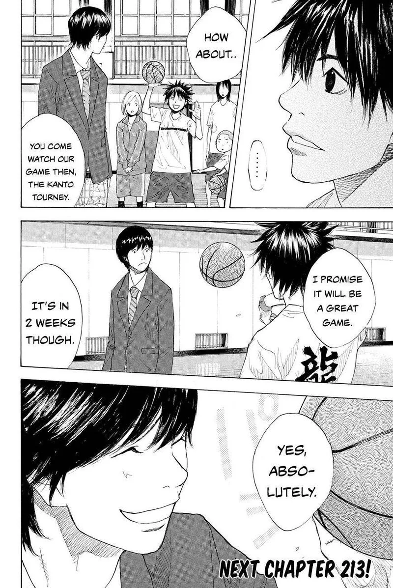 Ahiru no Sora Chapter 212 page 18
