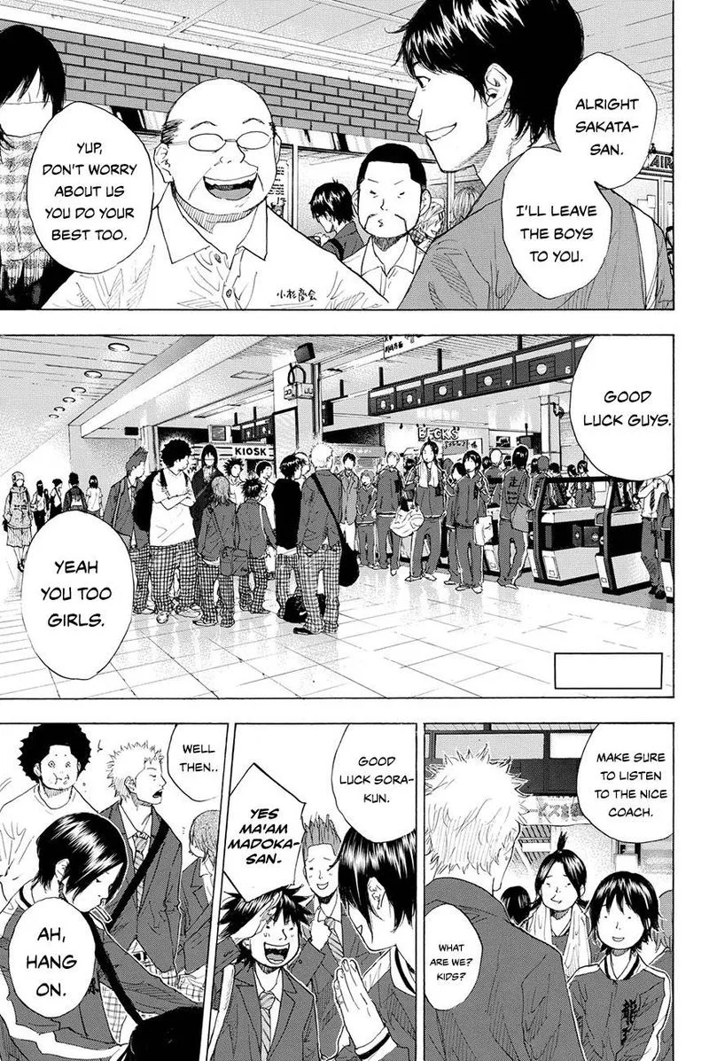 Ahiru no Sora Chapter 214 page 18