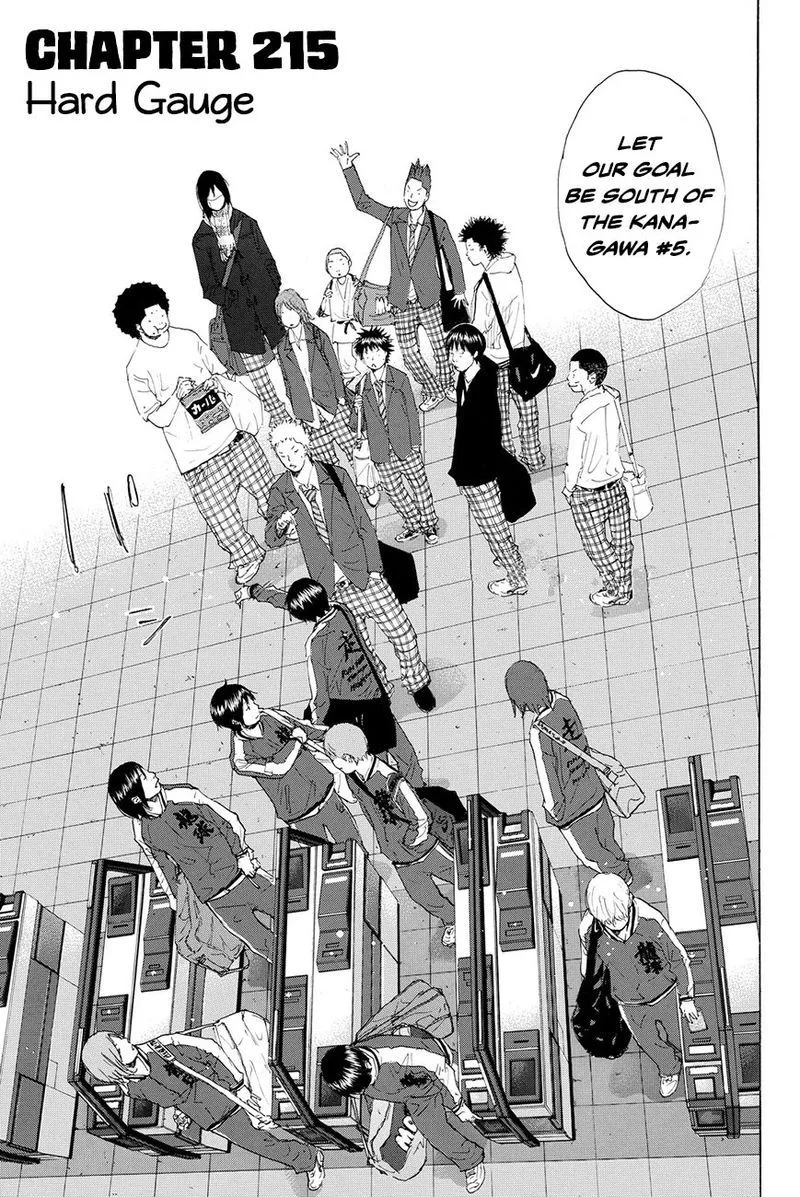 Ahiru no Sora Chapter 215 page 1