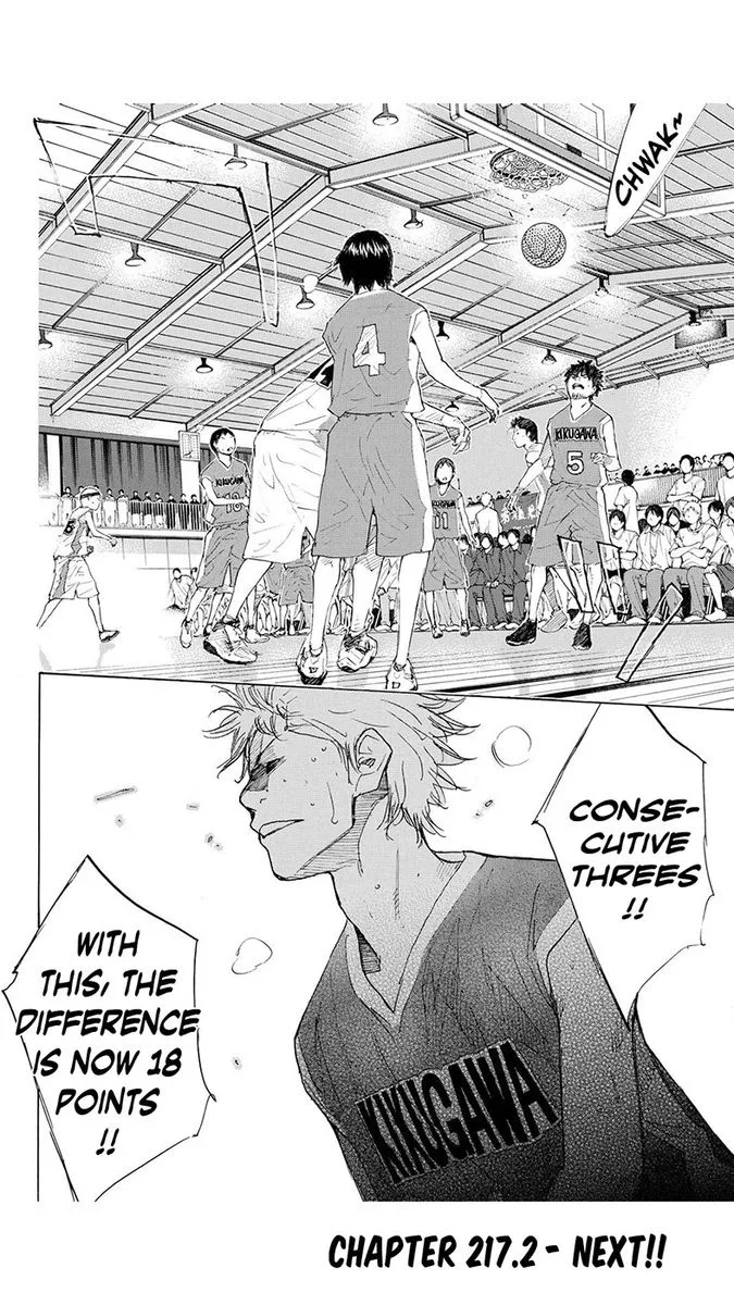 Ahiru no Sora Chapter 217 page 19