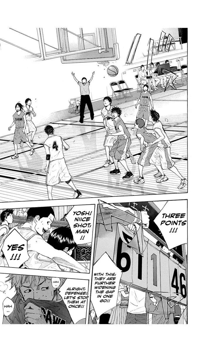 Ahiru no Sora Chapter 217 page 14