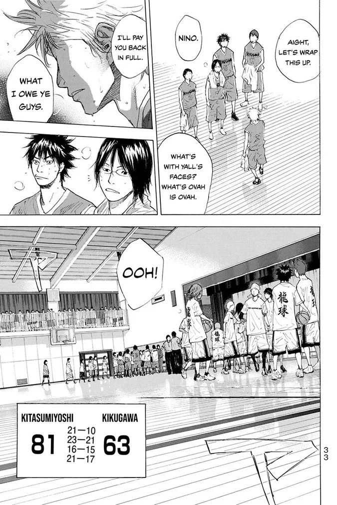Ahiru no Sora Chapter 217 page 31
