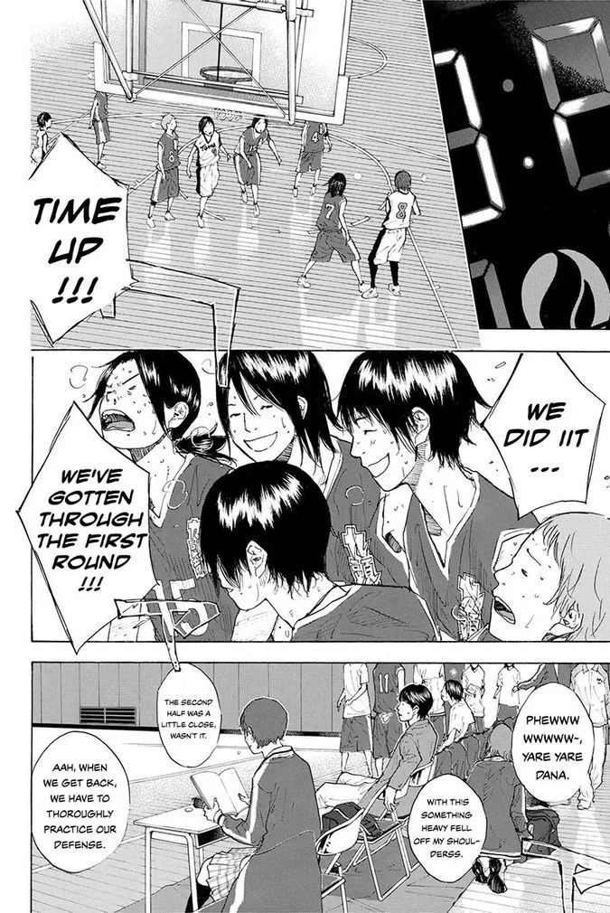 Ahiru no Sora Chapter 217 page 32