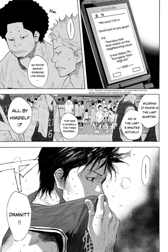 Ahiru no Sora Chapter 217 page 35
