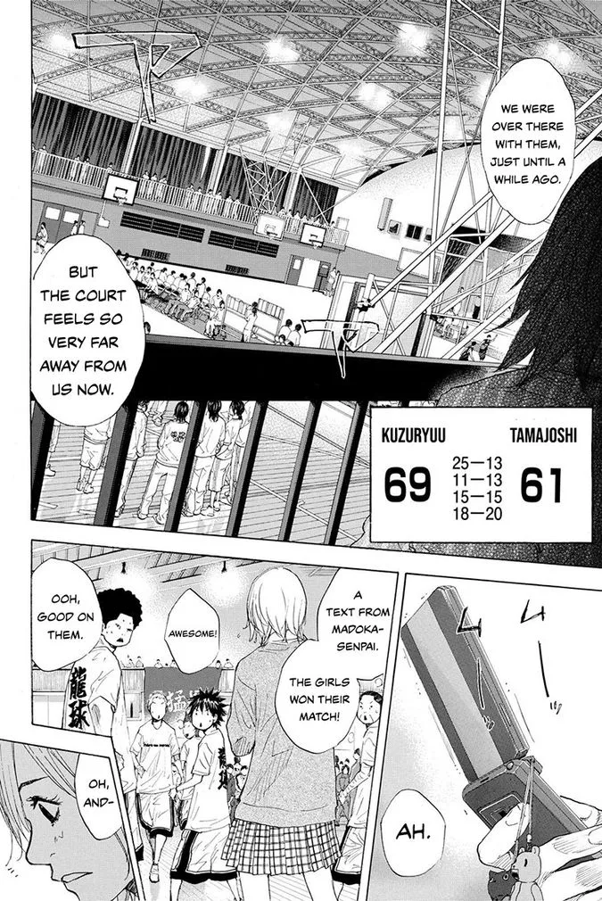 Ahiru no Sora Chapter 217 page 34
