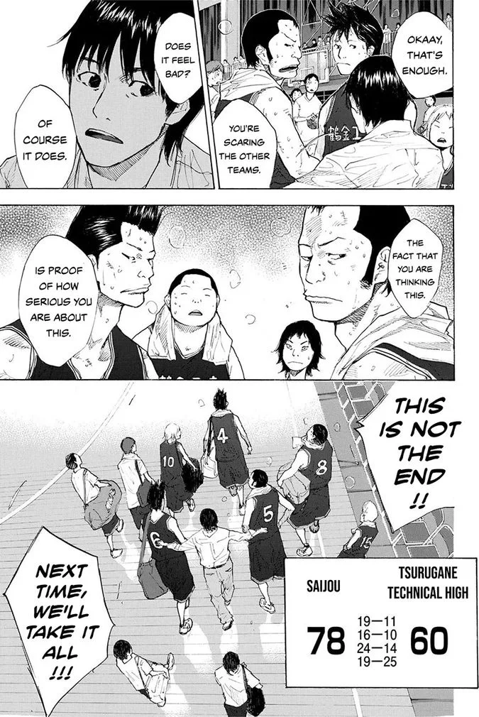 Ahiru no Sora Chapter 217 page 37