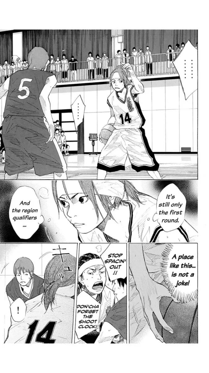 Ahiru no Sora Chapter 218 page 19