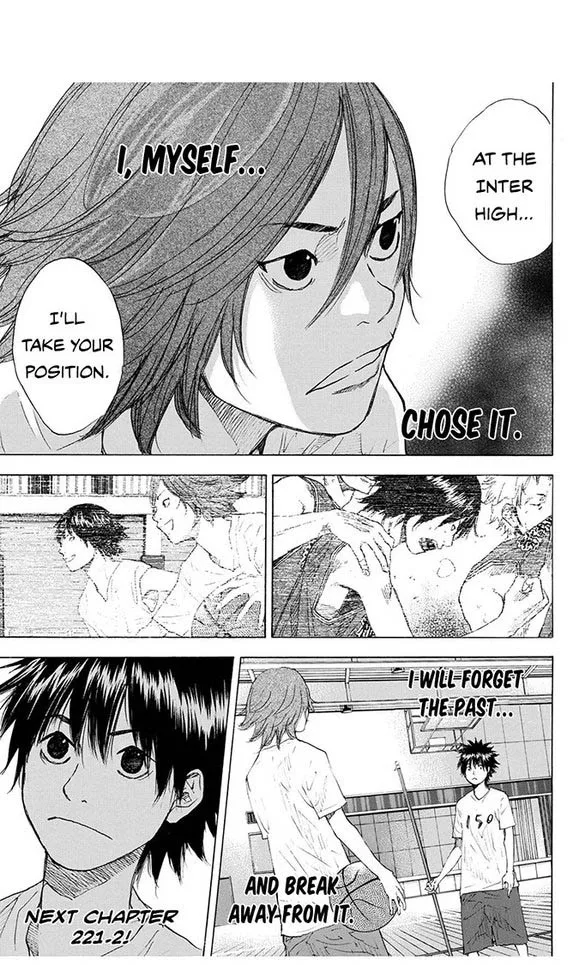 Ahiru no Sora Chapter 221 page 15