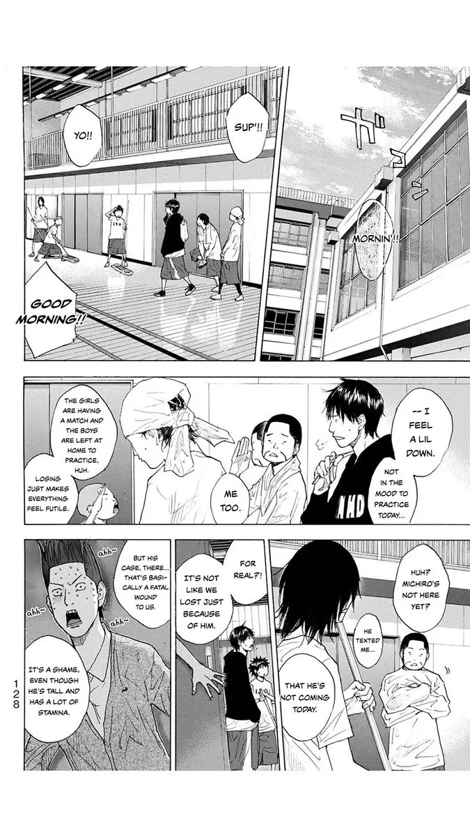Ahiru no Sora Chapter 221 page 8