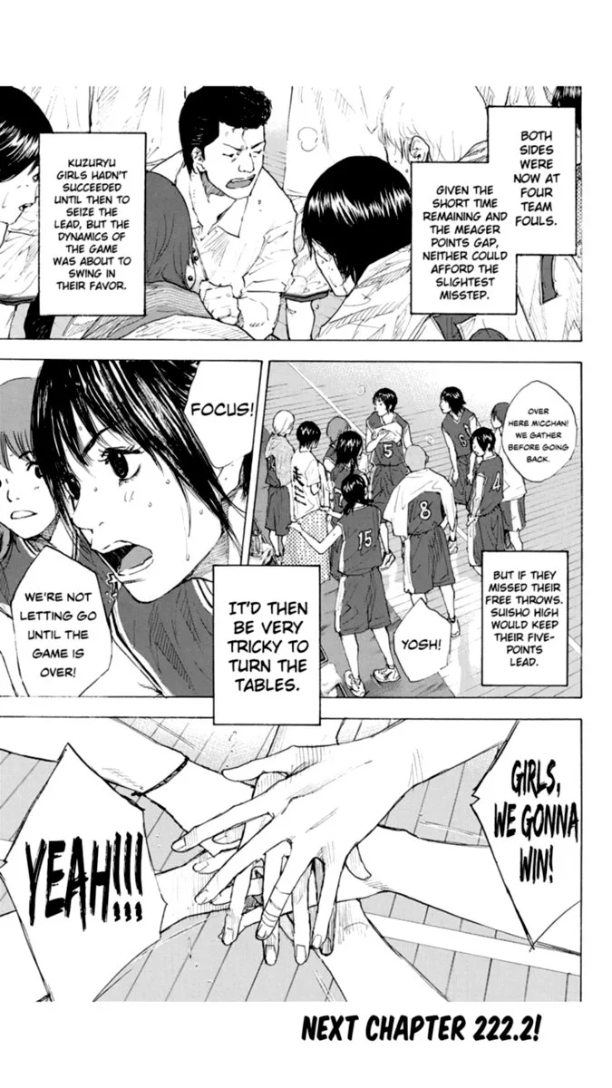Ahiru no Sora Chapter 222 page 17