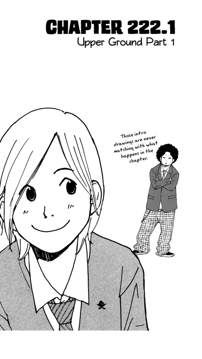 Ahiru no Sora Chapter 222 page 1