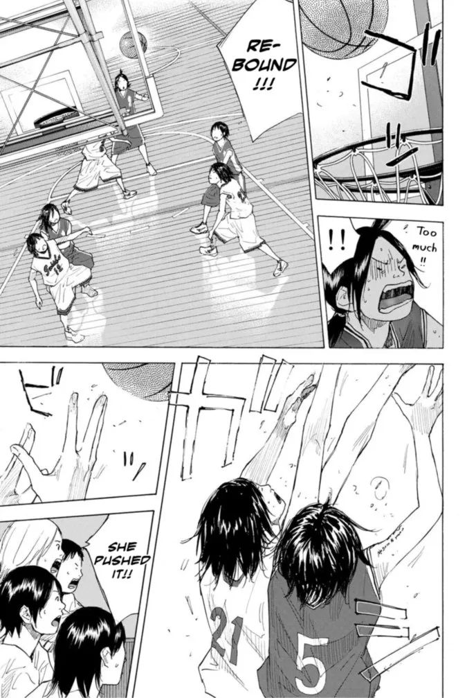Ahiru no Sora Chapter 222 page 21