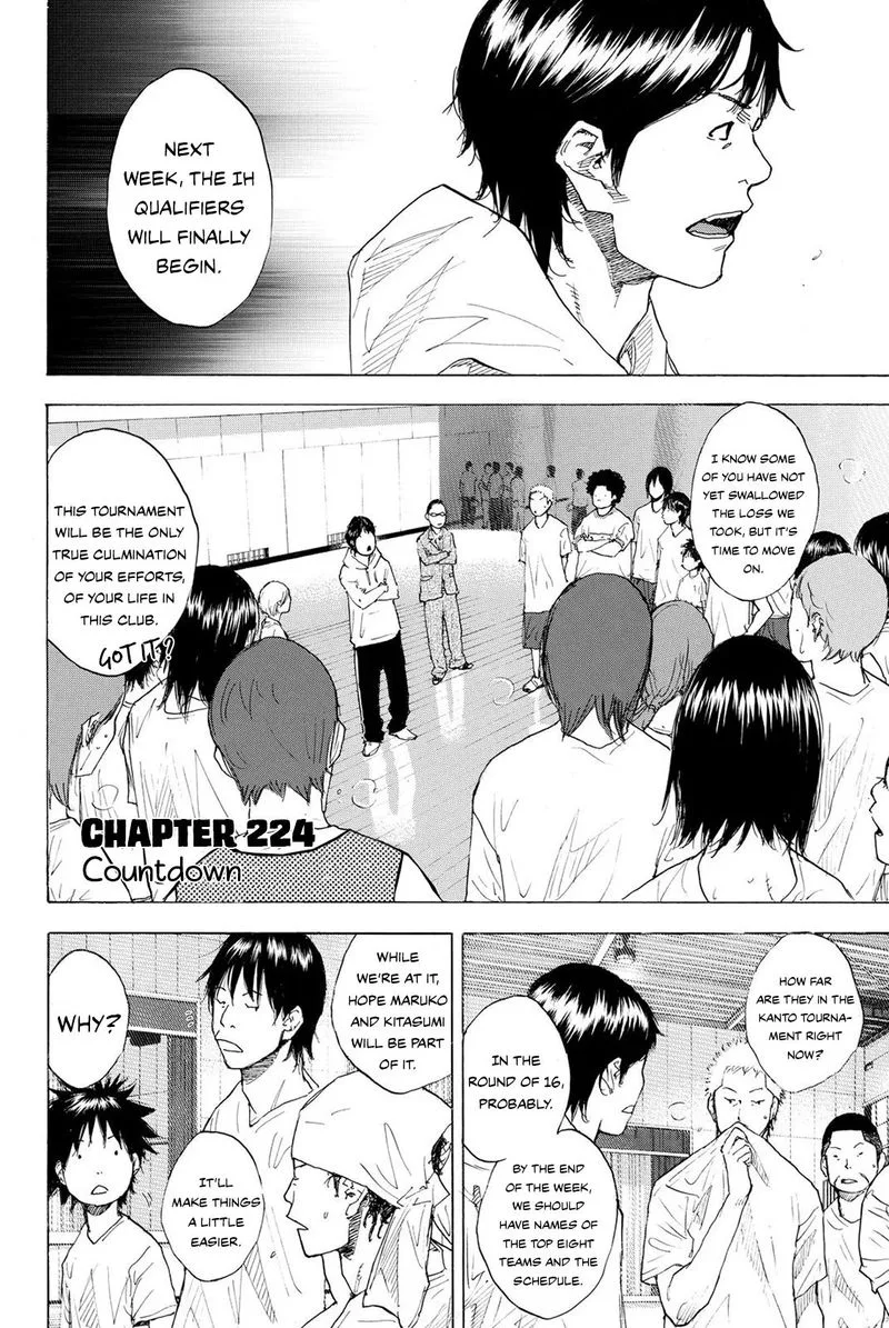 Ahiru no Sora Chapter 224 page 2
