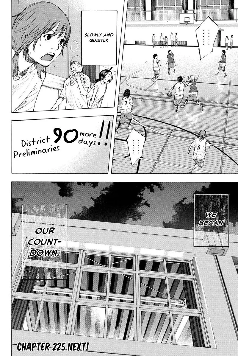 Ahiru no Sora Chapter 224 page 18