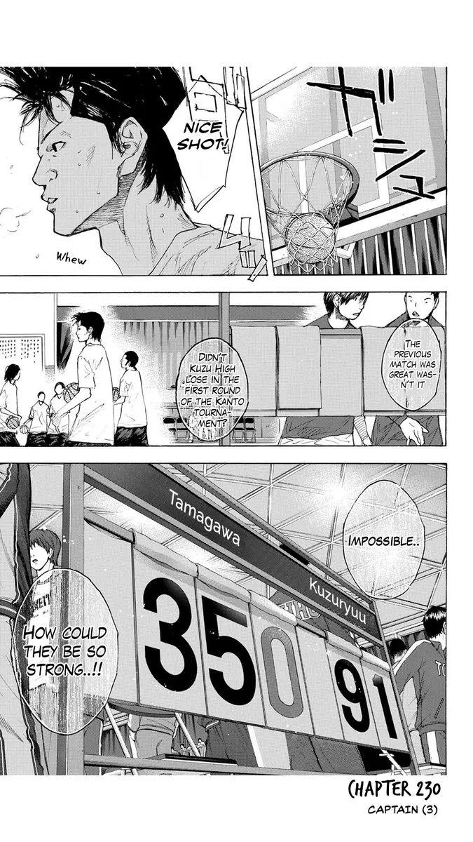 Ahiru no Sora Chapter 230 page 1