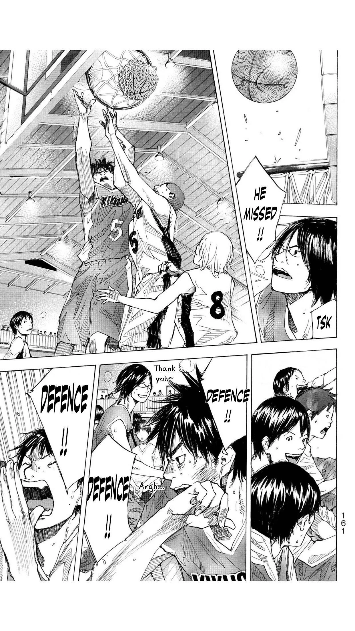 Ahiru no Sora Chapter 231 page 13