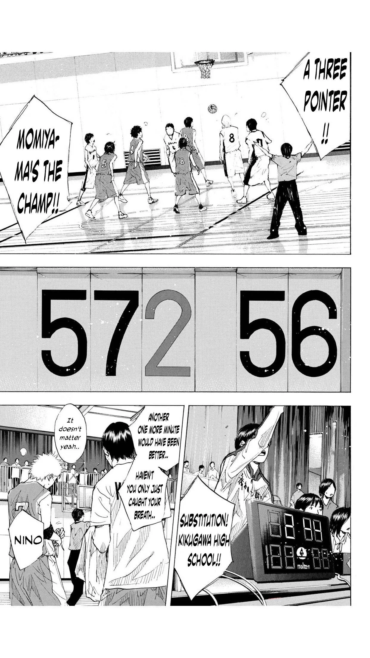 Ahiru no Sora Chapter 231 page 14