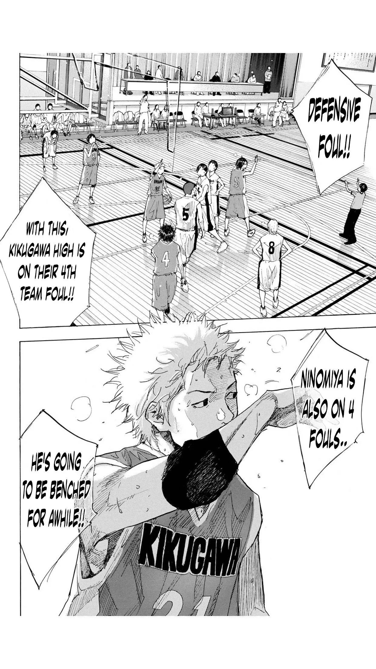 Ahiru no Sora Chapter 231 page 8