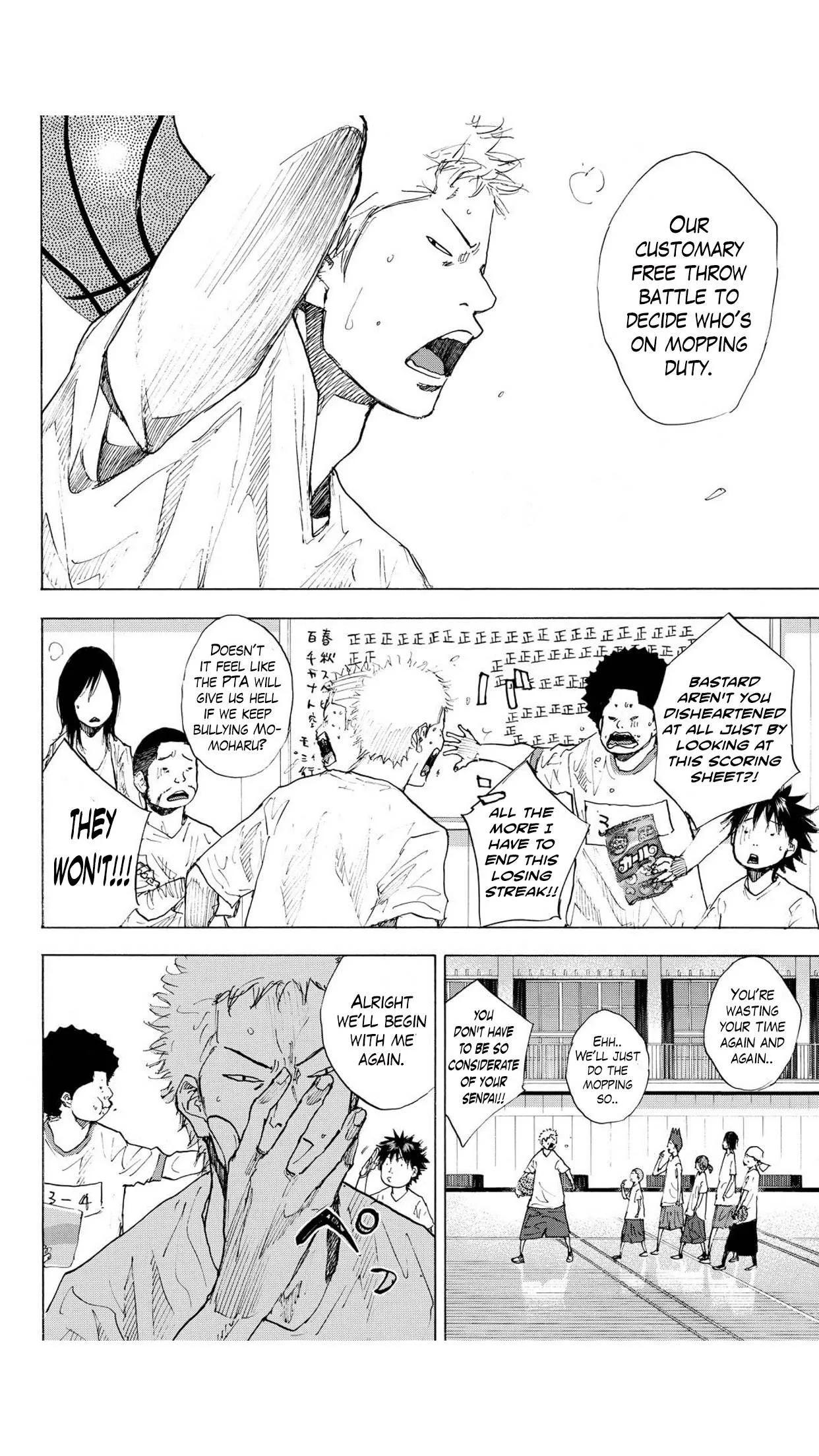 Ahiru no Sora Chapter 232 page 4