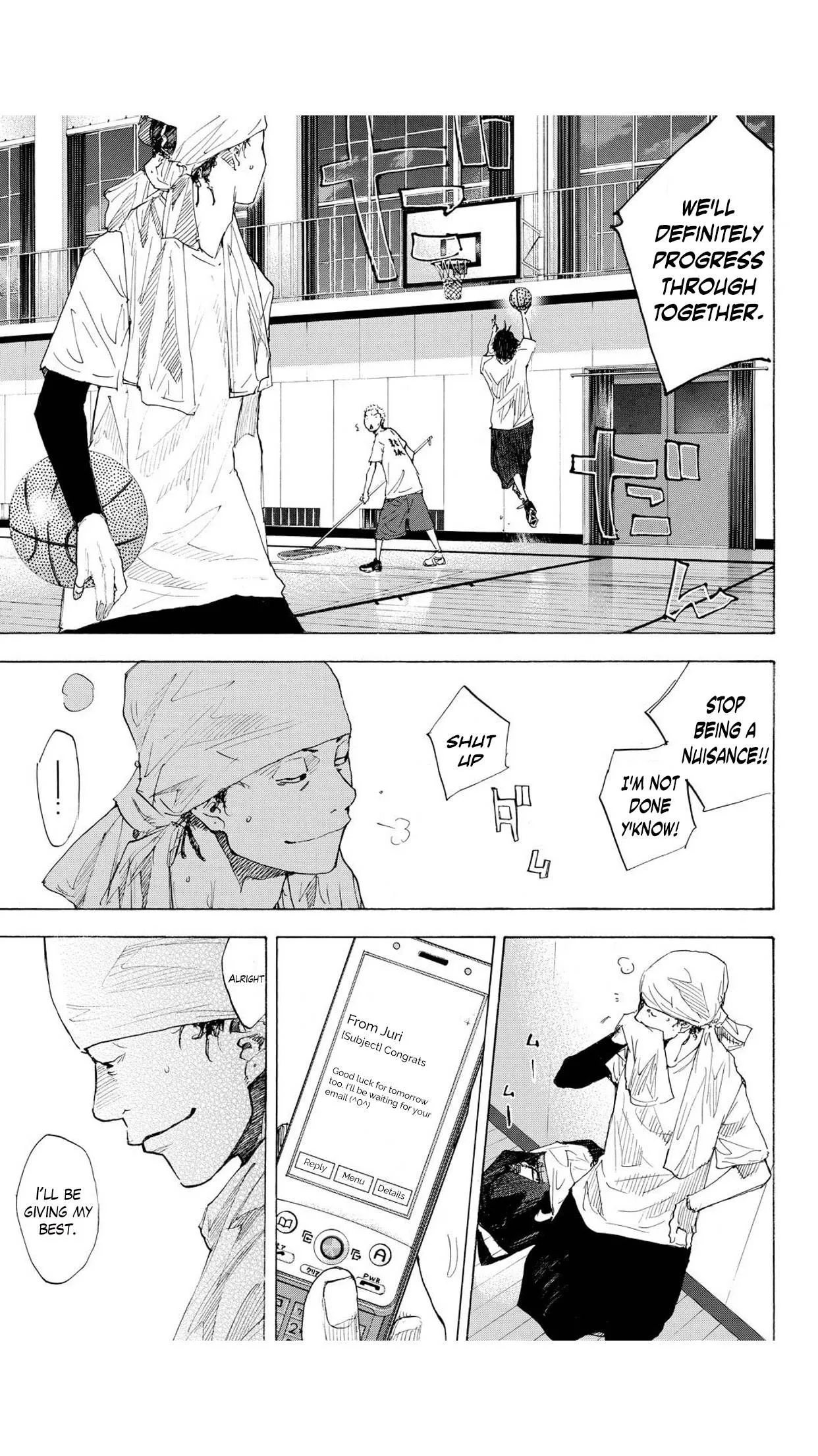Ahiru no Sora Chapter 232 page 11